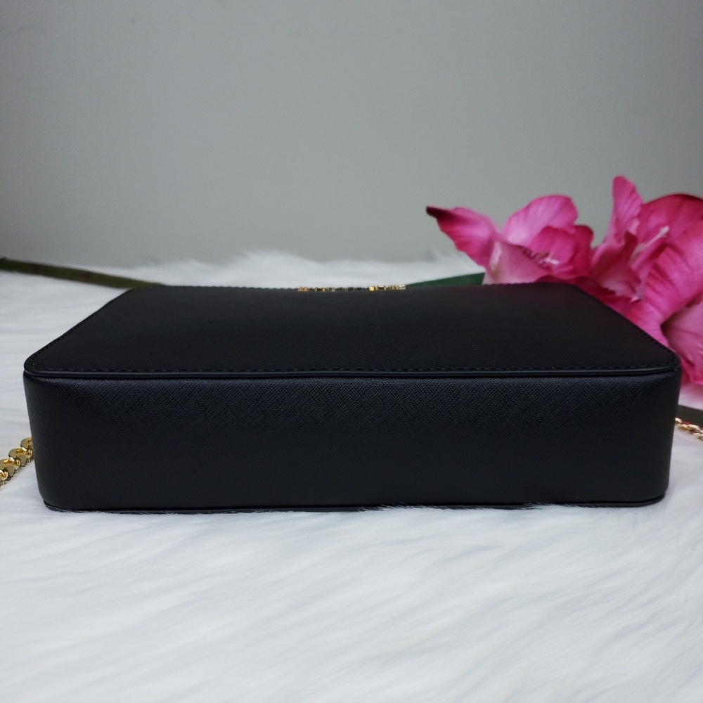🌺NWT Michael Kors LG EW crossbody bag Black purse - Picture 4 of 7